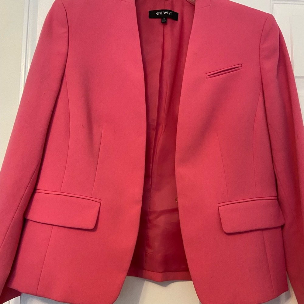 Nine West Pink Blazer